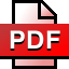 ícone de PDF